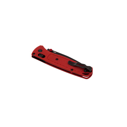 Benchmade Bugout 535BK-2001 limited black Drop-point, CPM-S30V, crimson red Grivory handle