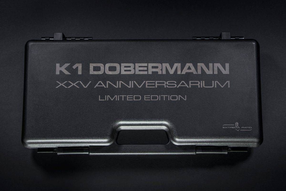 Extrema Ratio K1 Dobermann XXV Anniversary Special Edition Koffer geschlossen