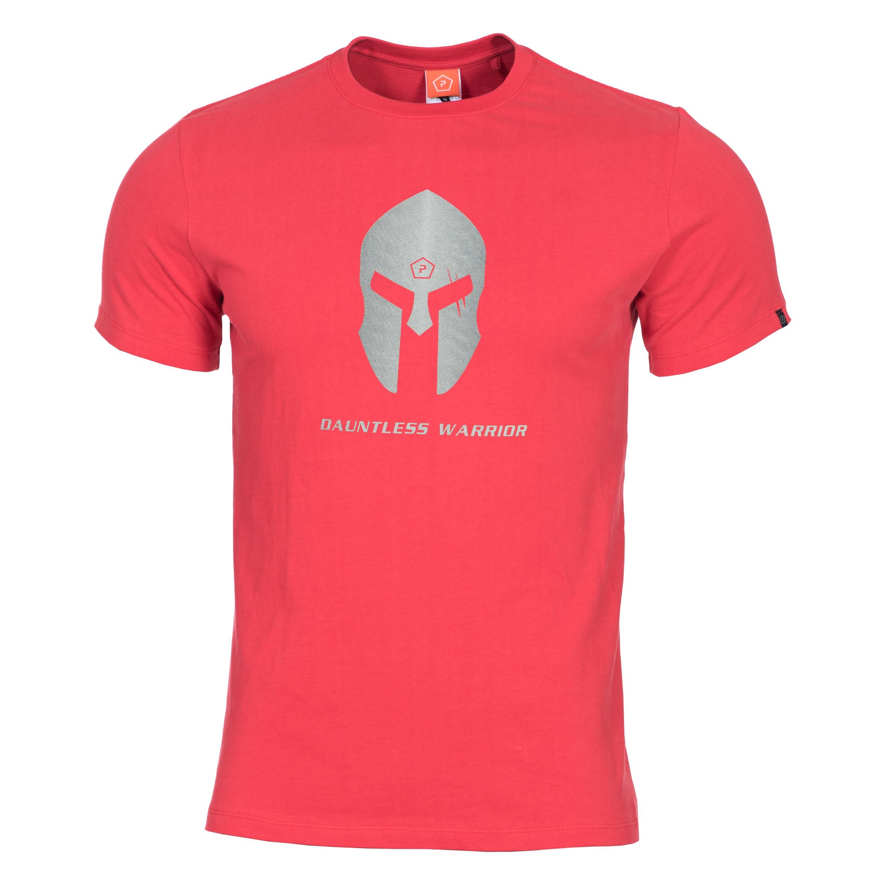 Pentagon-T-Shirt-Spartan-Helmet-Ageron-Lava-Red