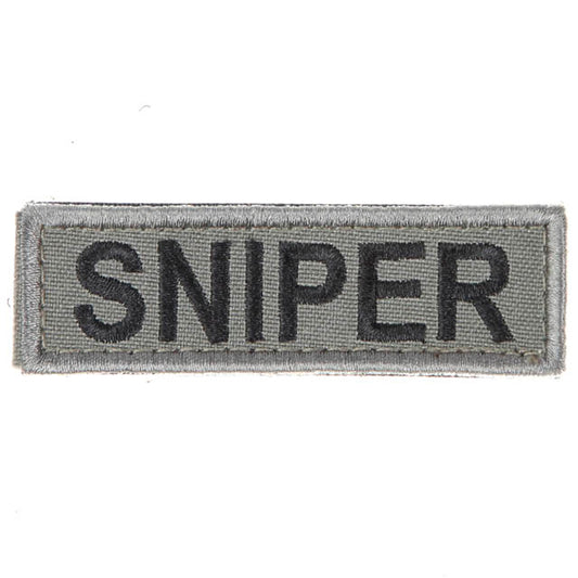 Snigel Sniper Patch Klein-12 in der Farbe Grau