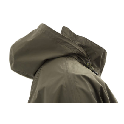 Carinthia Survival Rain Suit Jacket, olive Kapuze